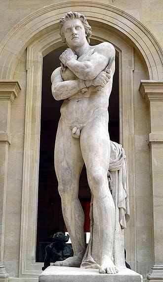Statue depicting Spartacus by Denis Foyatier (1830)
