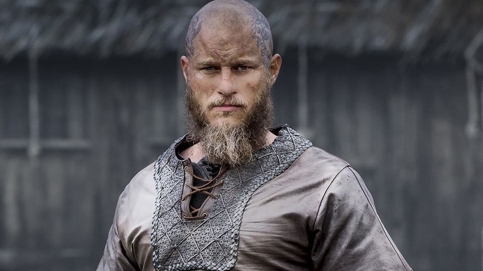 Ragnar Lothbrok (played by Travis Fimmel) from the TV series Vikings. Photo: History Channel
