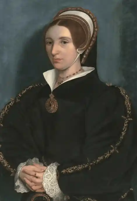Portrait of a Lady, thought to be Catherine Howard, by Holbein the Younger. Photo: Historic Royal Palaces 