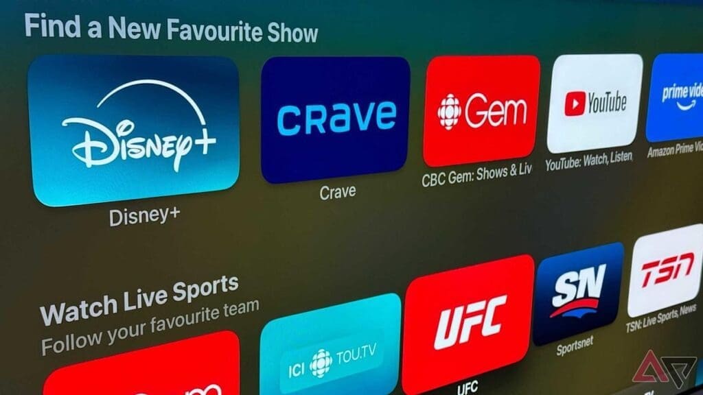 A screen displaying various subscription app icons, symbolizing the shift from ownership to access in the 2025 digital economy.
